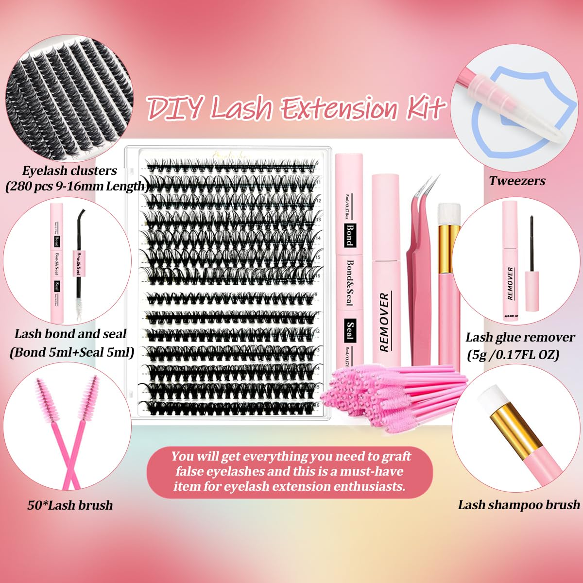 LashMagic DIY Extension Kit