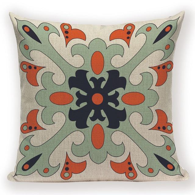 Boho Retro Quilt Pattern Pillow Cases - Pretty Little Wish.com