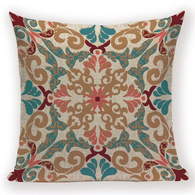 Boho Retro Quilt Pattern Pillow Cases - Pretty Little Wish.com