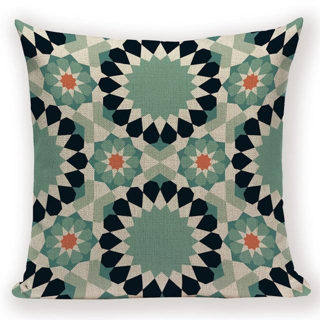 Boho Retro Quilt Pattern Pillow Cases - Pretty Little Wish.com