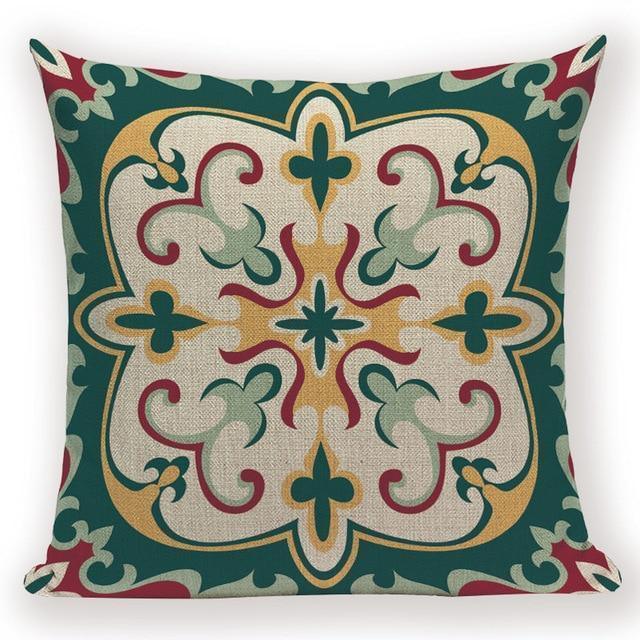 Boho Retro Quilt Pattern Pillow Cases - Pretty Little Wish.com