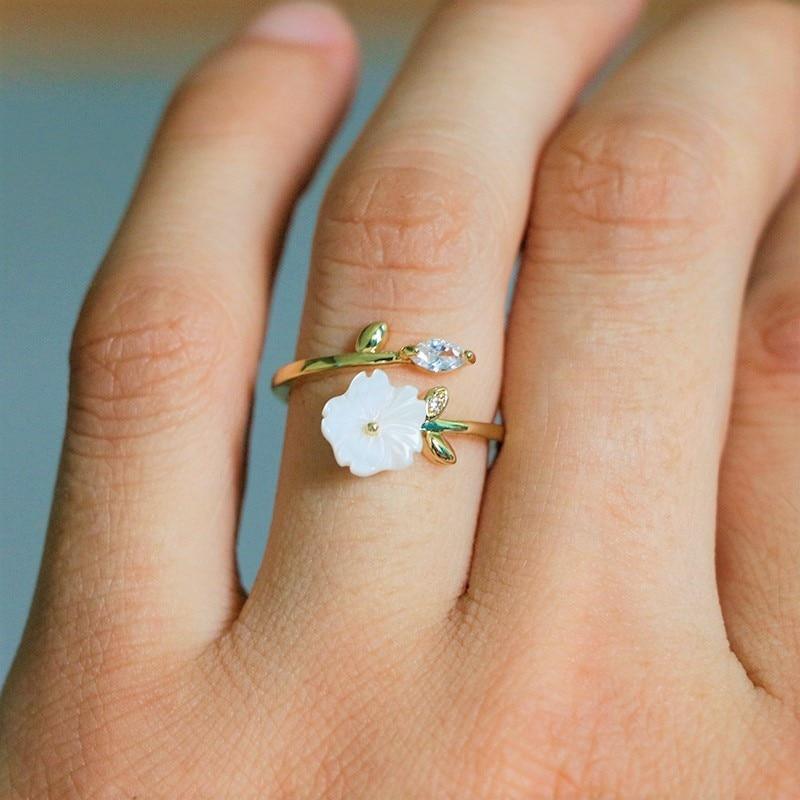 Flower Branch Ring - Pretty Little Wish.com