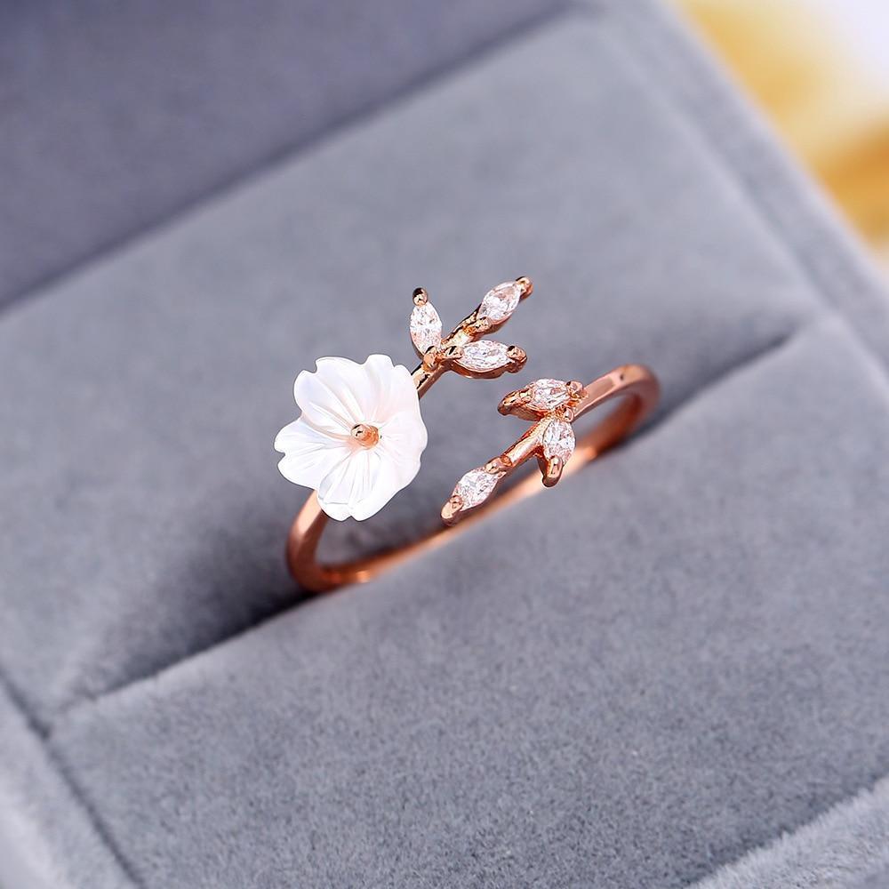 Flower Branch Ring - Pretty Little Wish.com