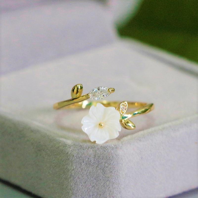 Flower Branch Ring - Pretty Little Wish.com