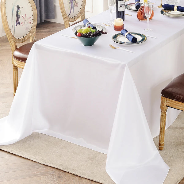 Elegant Satin Tablecloth Magic