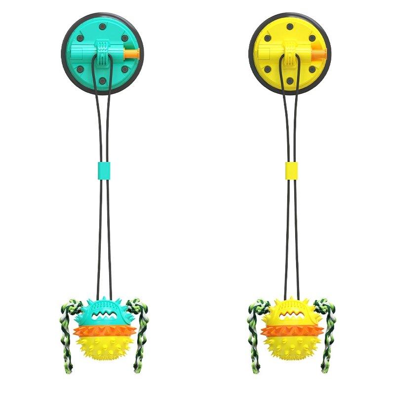 NEW! Indestructible Dog chew Toy Suction Cup Dog Toy - Pretty Little Wish.com
