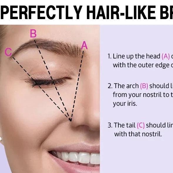 PerfectBrow™ 💝 4D Unleash Your Perfect Brow Game - Christmas Sale - Pretty Little Wish.com