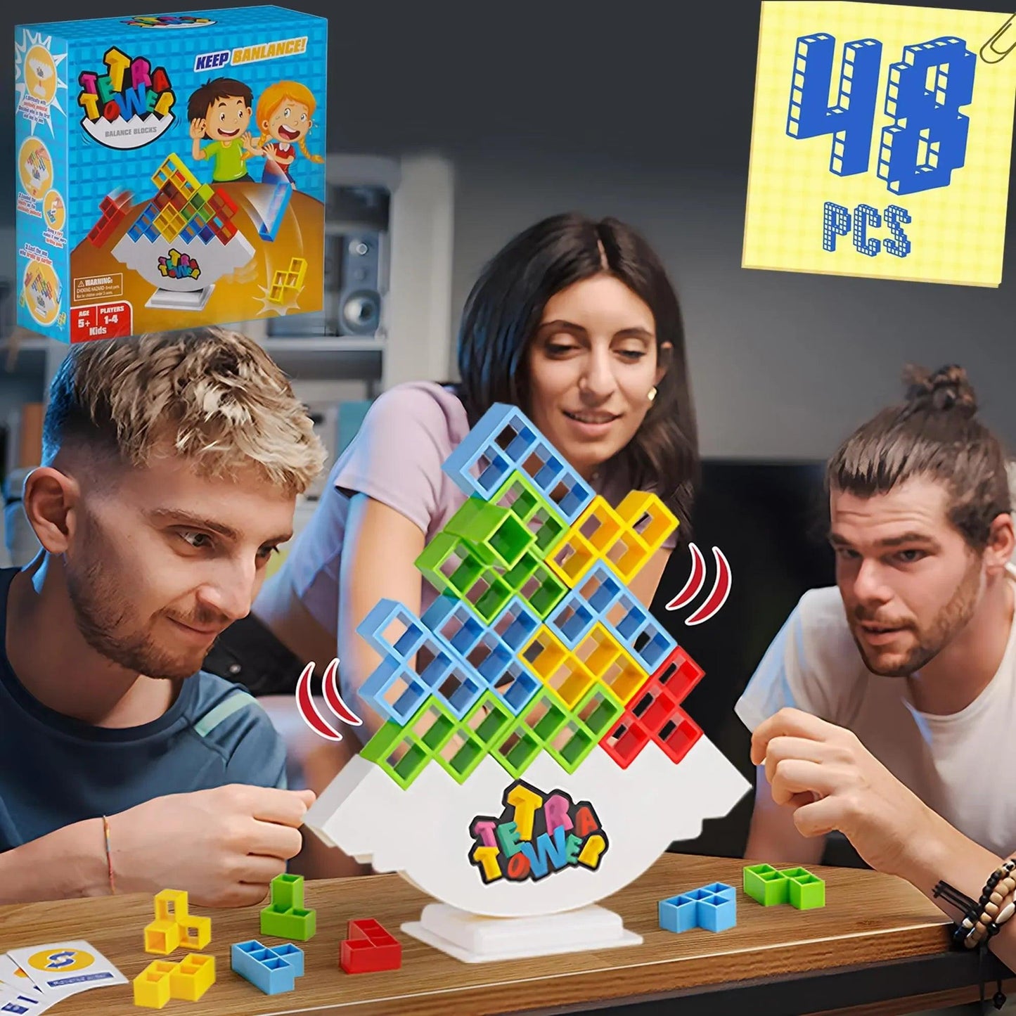 Tetra Tower The Ultimate Family Stacking Challenge - Pretty Little Wish.com