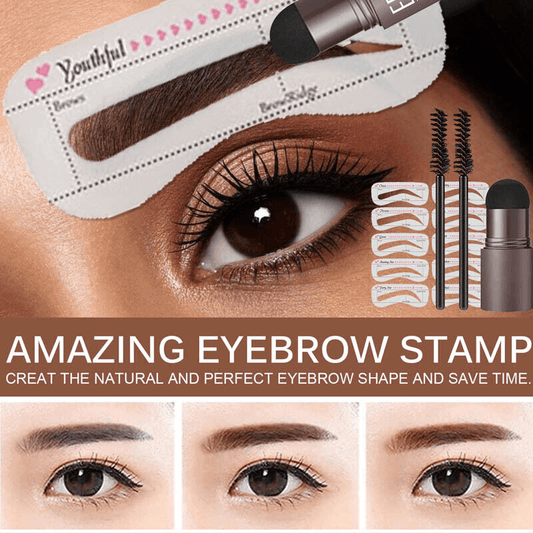 #1 Trending One-Step Eyebrow Stamp KIT For Instant Look - Pretty Little Wish.com