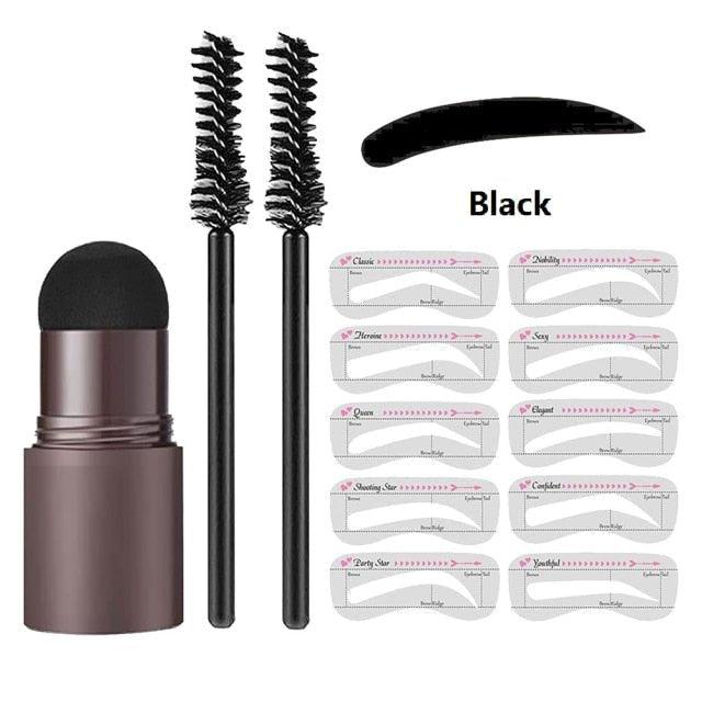 #1 Trending One-Step Eyebrow Stamp KIT For Instant Look - Pretty Little Wish.com