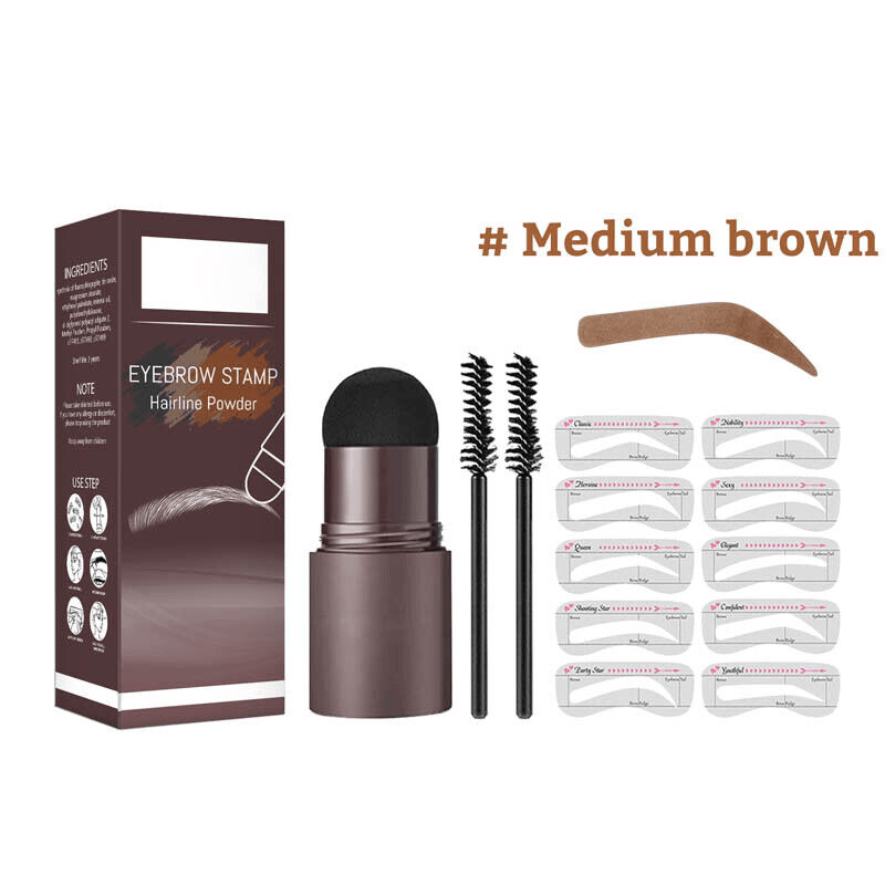 #1 Trending One-Step Eyebrow Stamp KIT For Instant Look - Pretty Little Wish.com