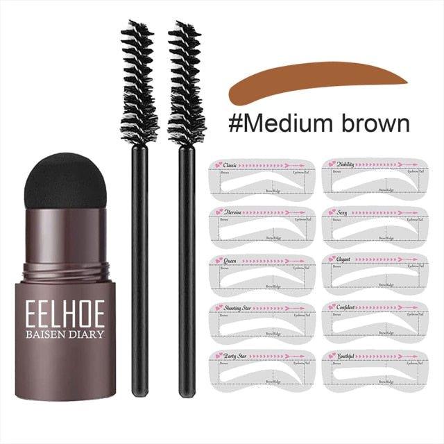 #1 Trending One-Step Eyebrow Stamp KIT For Instant Look - Pretty Little Wish.com