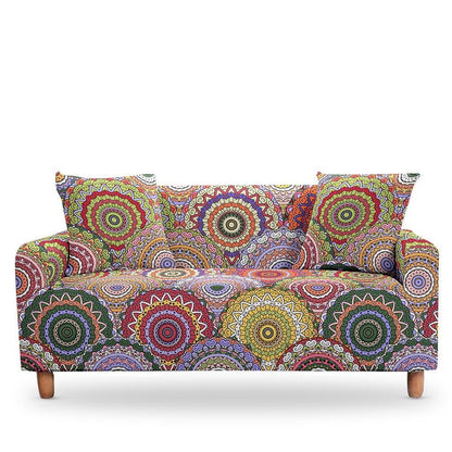 50% OFF 1/2/3/4 Seat Mandala Print Elastic Sofa Couch Cover - Pretty Little Wish.com