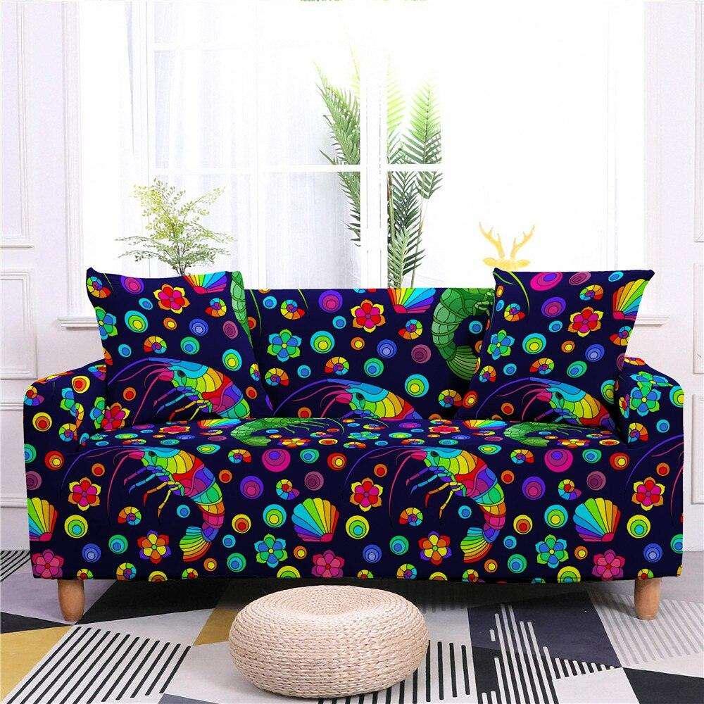 50% OFF Assorted Colourful Prints Sofa Couch Cover - Pretty Little Wish.com