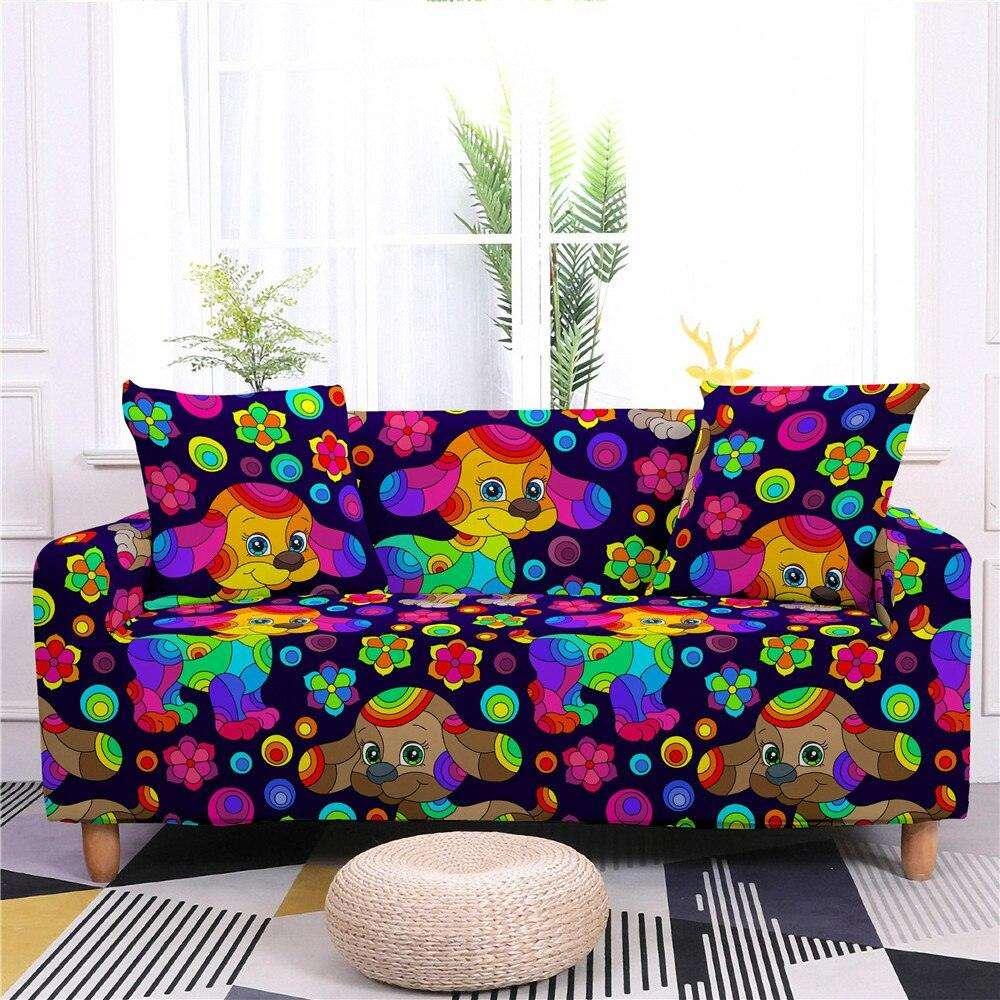 50% OFF Assorted Colourful Prints Sofa Couch Cover - Pretty Little Wish.com