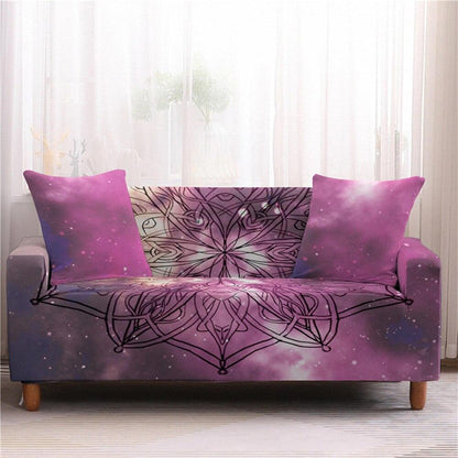 50% OFF Assorted Flower and Mandala Prints Stretch Sofa Couch Cover - Pretty Little Wish.com