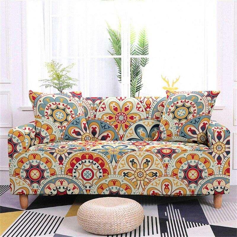 50% OFF Assorted Mandala Prints Non-Slip Sofa Couch Cover - Pretty Little Wish.com