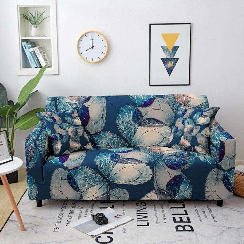 50% OFF Luxury Flower Print Elastic Sofa Couch Cover - Pretty Little Wish.com