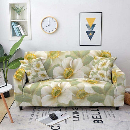 50% OFF Luxury Flower Print Elastic Sofa Couch Cover - Pretty Little Wish.com