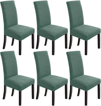 8-Piece EverClean™ Modern Waterproof Stretch Dining Chair Covers