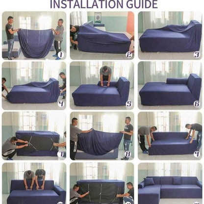 Premium Quality Stretchable Elastic Sofa Covers