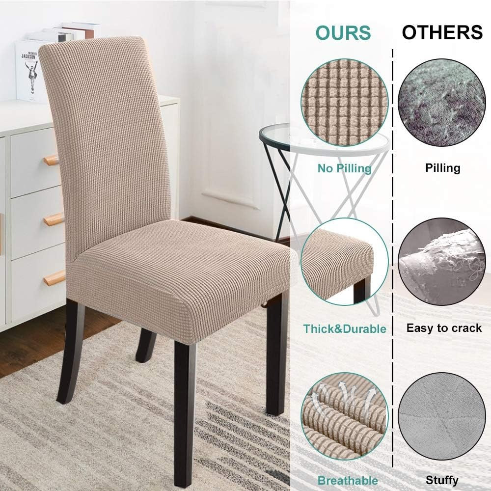 PrettyLittleWish Waterproof Stretch Dining Chair Covers™