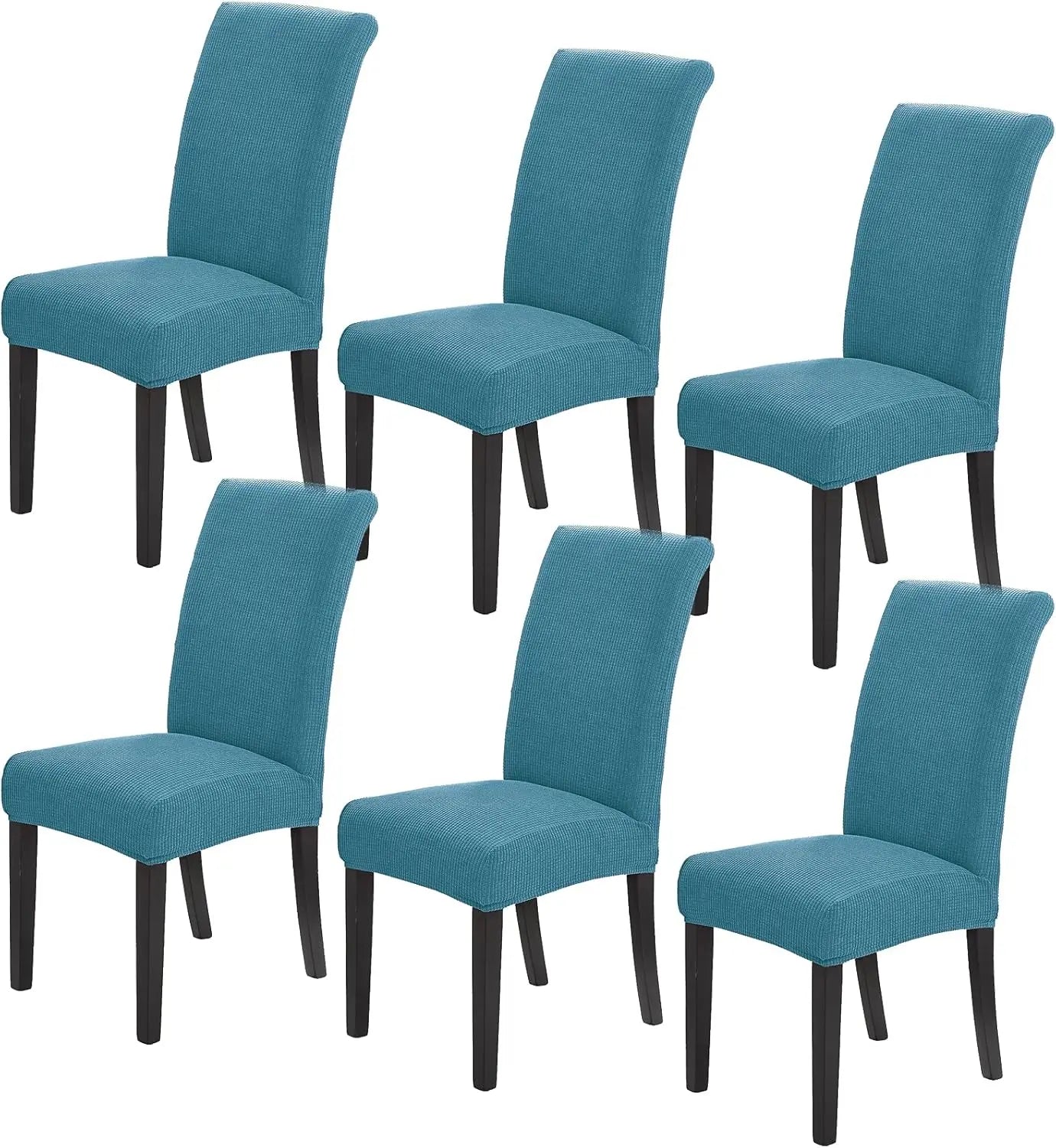 8-Piece EverClean™ Modern Waterproof Stretch Dining Chair Covers