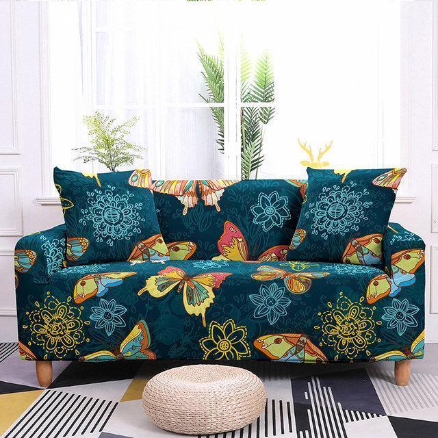 Bohemian Butterflies Couch Covers | Boho Sofa Cover - Pretty Little Wish.com