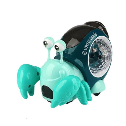 Crawling Crab Baby Toys with Music LED Interactive Development Toy - Pretty Little Wish.com