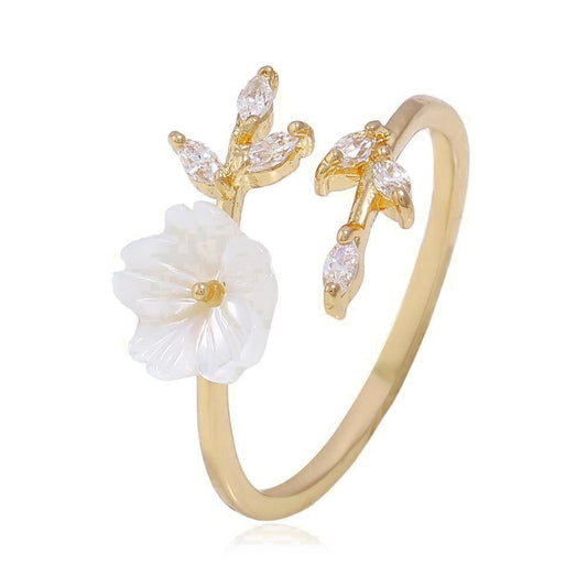 Flower Branch Ring - Pretty Little Wish.com