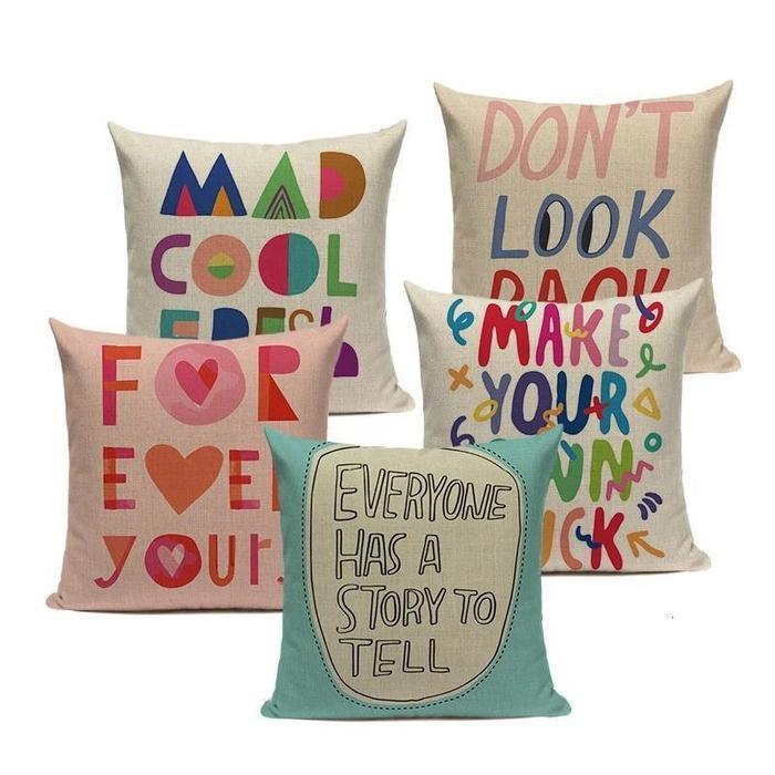 Funny Quote Cushion Covers - Pretty Little Wish.com