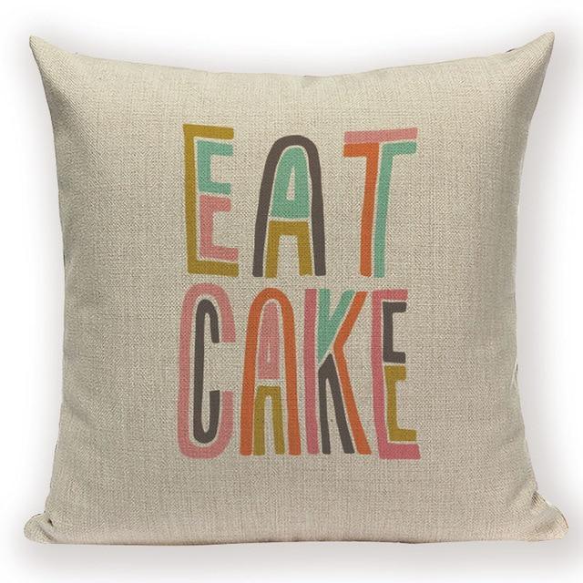 Funny Quote Cushion Covers - Pretty Little Wish.com