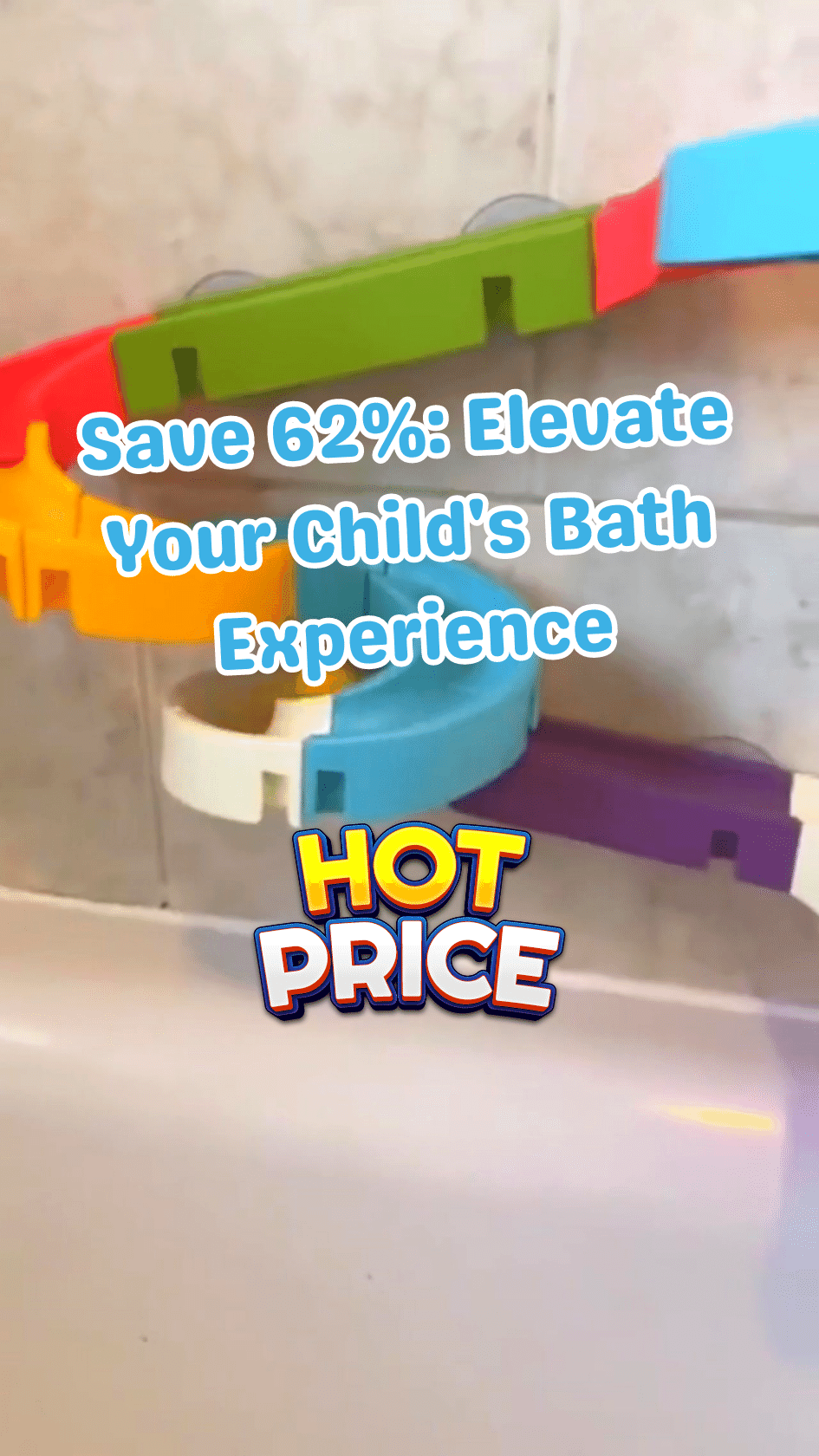 HOT SALE Bath Time Magic Transform Your Child's Experience with Splash n' Slide - Pretty Little Wish.com