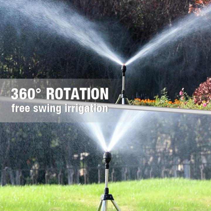 🔥 HOT SALE Stylish Efficient 360 Magic Sprinkler Auto 6 Gear Rotary Tripod Kit - Pretty Little Wish.com