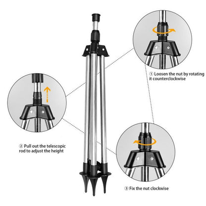 🔥 HOT SALE Stylish Efficient 360 Magic Sprinkler Auto 6 Gear Rotary Tripod Kit - Pretty Little Wish.com