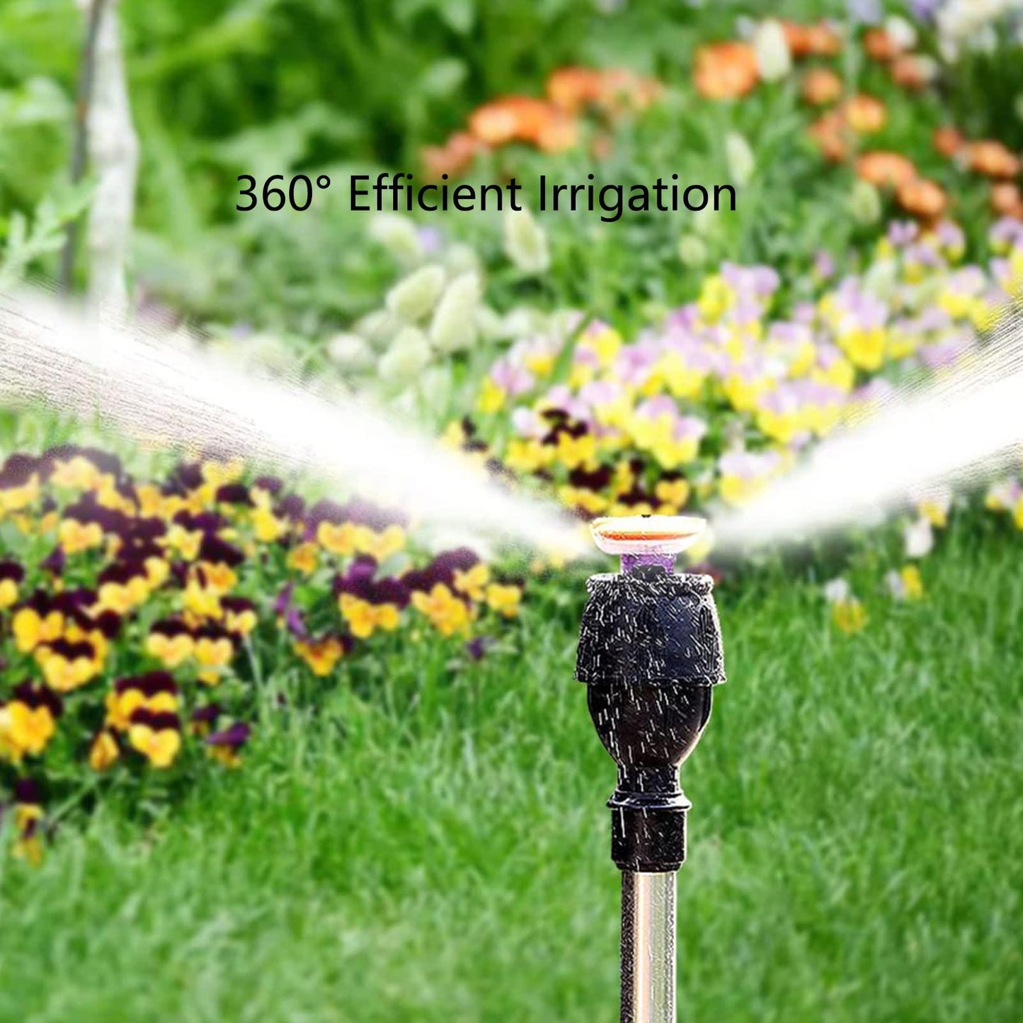 🔥 HOT SALE Stylish Efficient 360 Magic Sprinkler Auto 6 Gear Rotary Tripod Kit - Pretty Little Wish.com