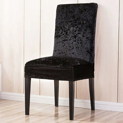 Velvet Dining Chair Covers Deluxe