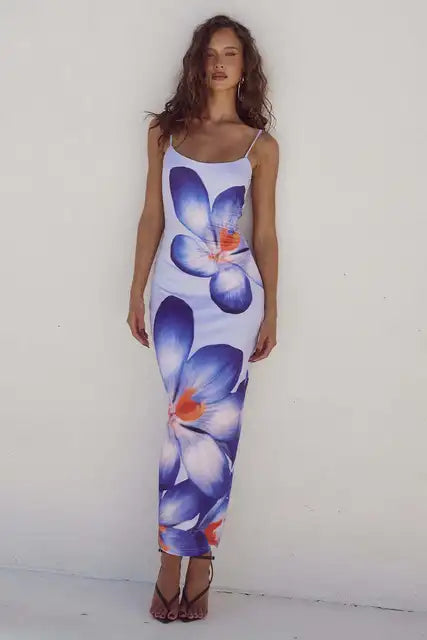 Summer Floral Maxi Dress