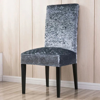 Velvet Dining Chair Covers Deluxe