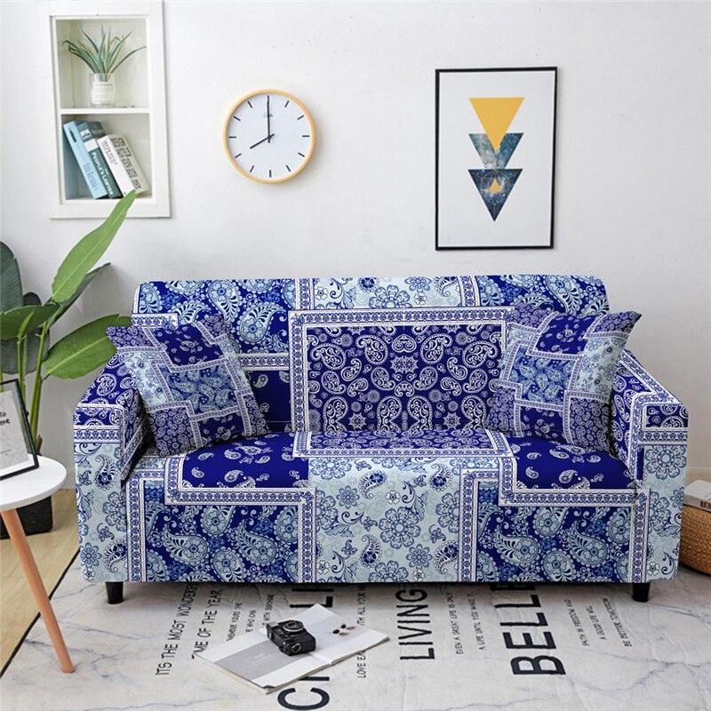 Mandala Elastic Stretch Sofa/Couch Cover - Pretty Little Wish.com