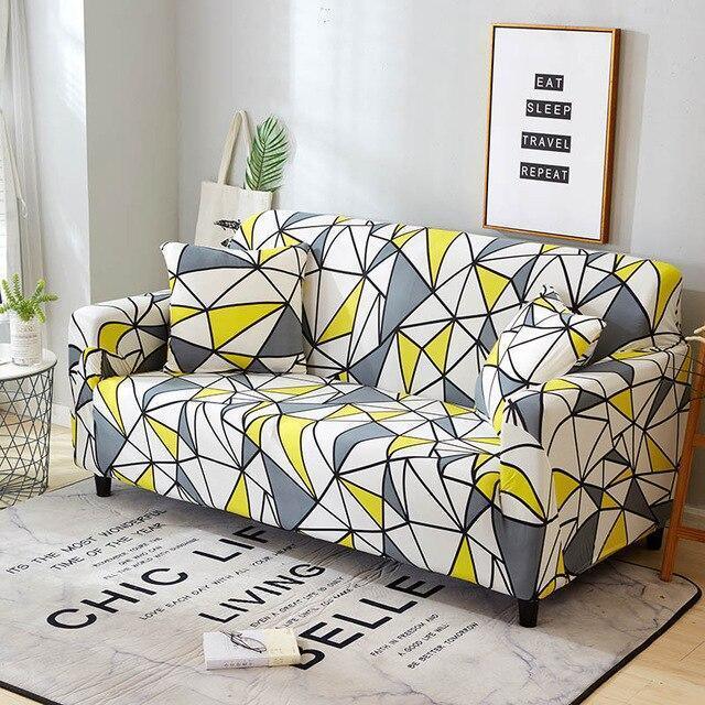 Plaid Sofa Cover Stretch Furniture Cover - Pretty Little Wish.com