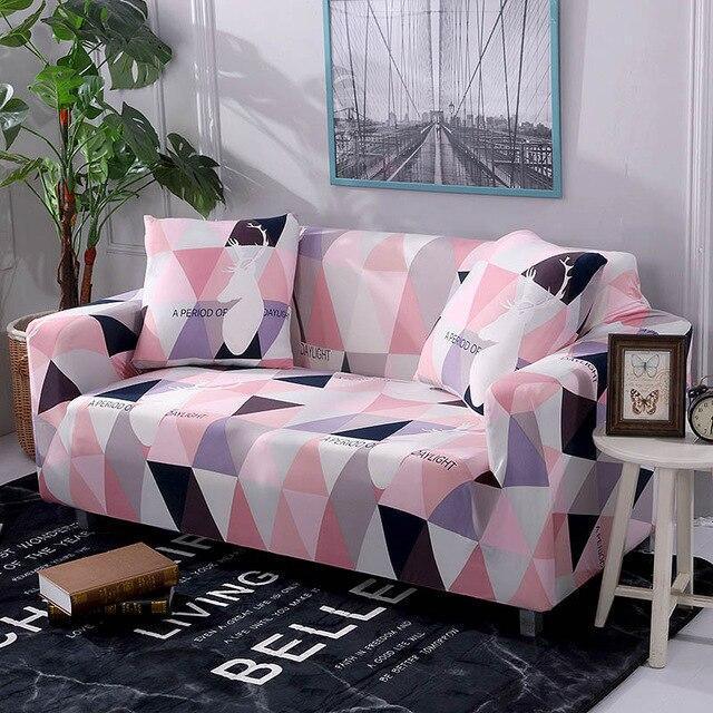 Plaid Sofa Cover Stretch Furniture Cover - Pretty Little Wish.com