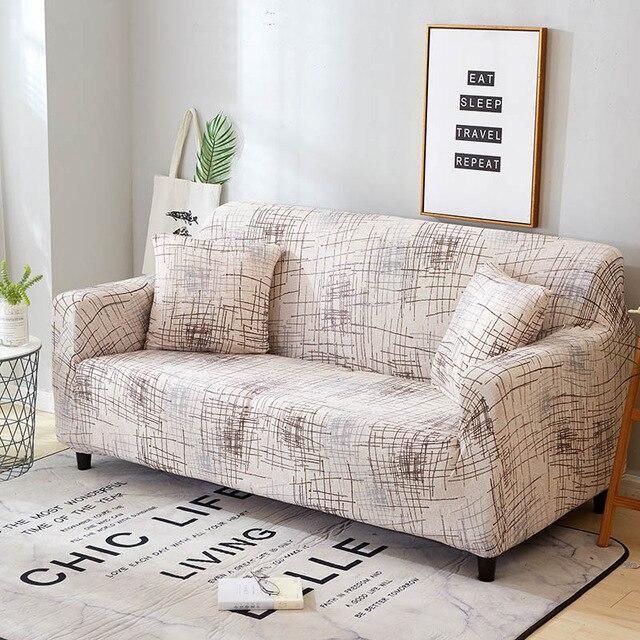 Plaid Sofa Cover Stretch Furniture Cover - Pretty Little Wish.com