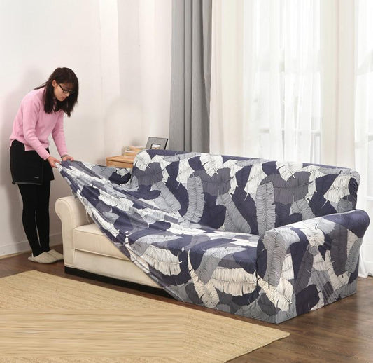 Stretch Slipcovers Sofa Cover For Living Room Slip-resistant Sectional Elastic Couch Cover Sofa Towel Single/Two/Three/Four Seat - Pretty Little Wish.com