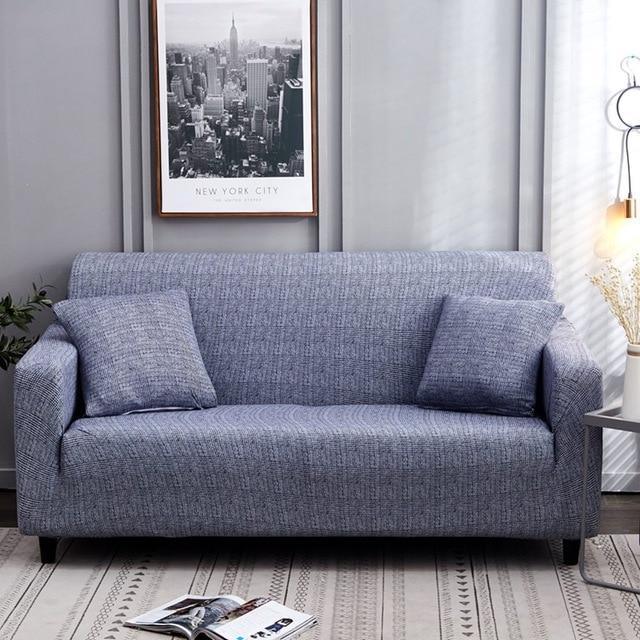 Stretch Sofa Cover for Living Room Couch Cover L shape Armchair Cover Single/Two/Three seat - Pretty Little Wish.com