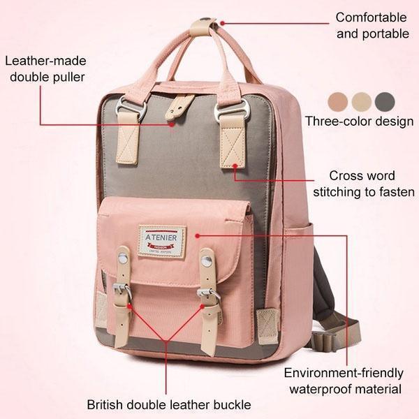 Student's Large-Capacity Student Backpack Comp backpack - Pretty Little Wish.com