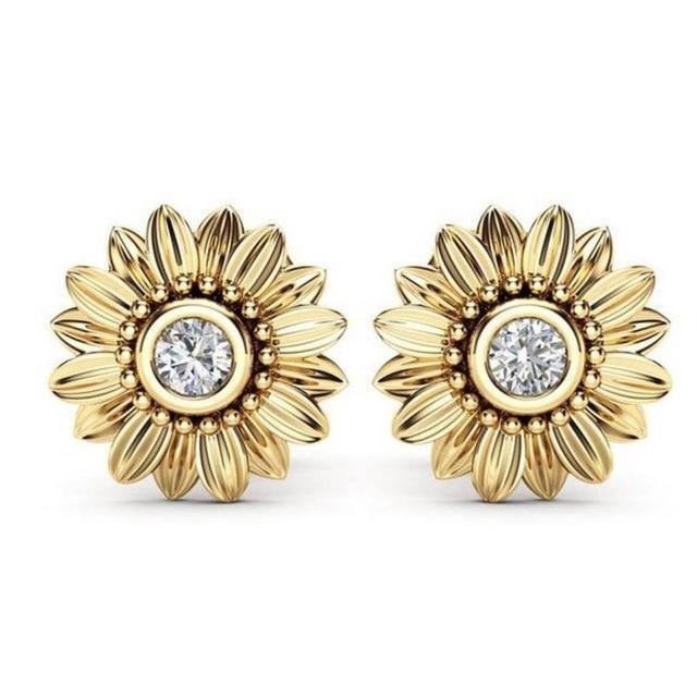 Sunflower Earrings 🌼 - Pretty Little Wish.com