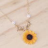 Load image into Gallery viewer, 🌼 Sunflower Necklace 🌼 - Pretty Little Wish.com