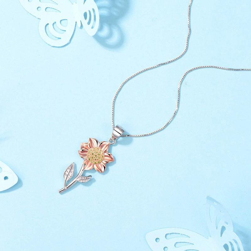 Sunflower Necklace 🌼 - Pretty Little Wish.com